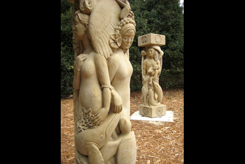 Pillars of Providence Sculpture