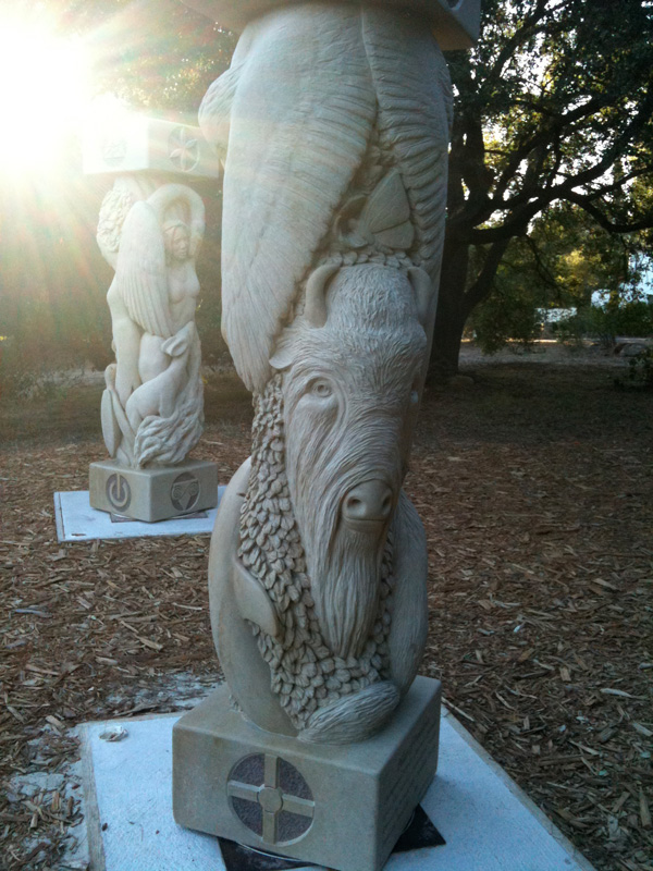 Pilars of Providence Sculpture