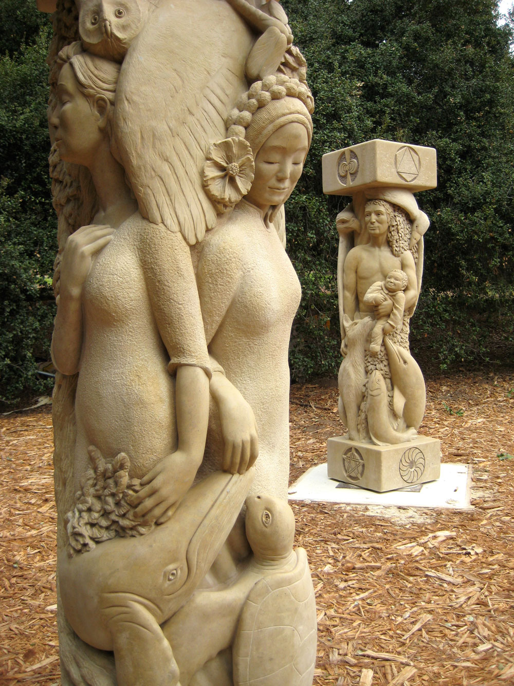 Pillars of Providence Sculpture