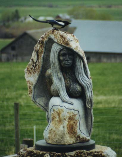 Womb of Man Sculpture