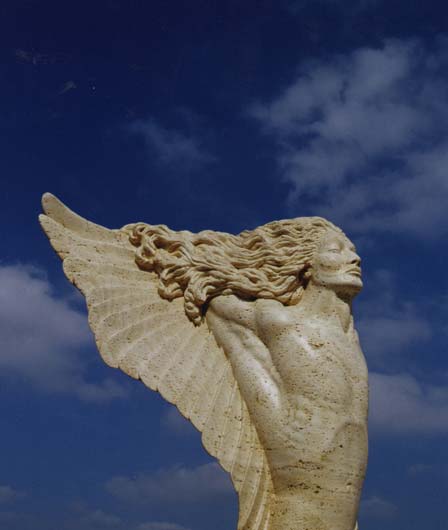 Arch Angel Sculpture by Francis Jansen